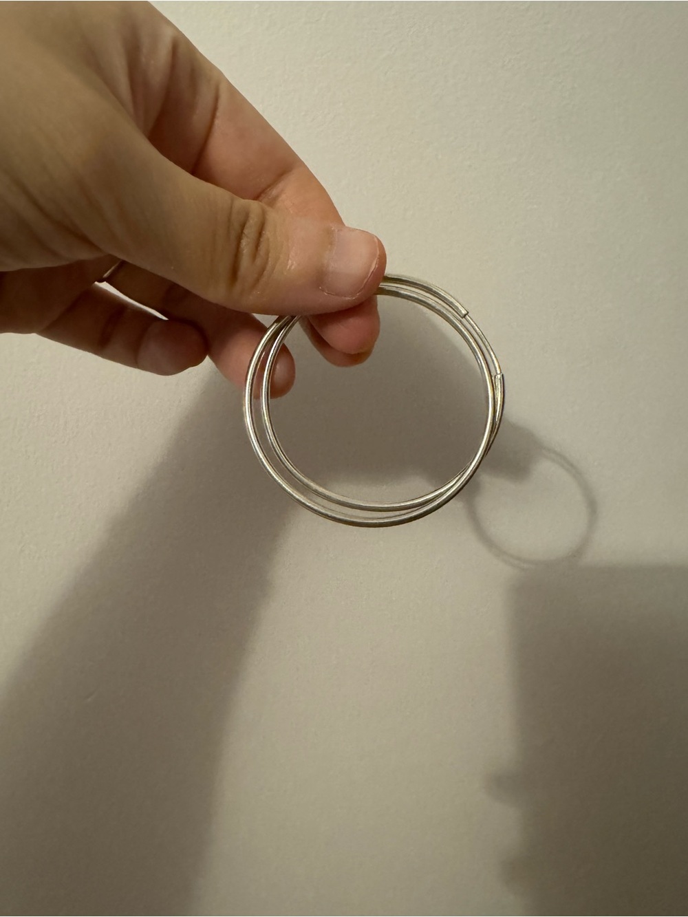 Sterling Silver Hoops - Picture 4 of 5